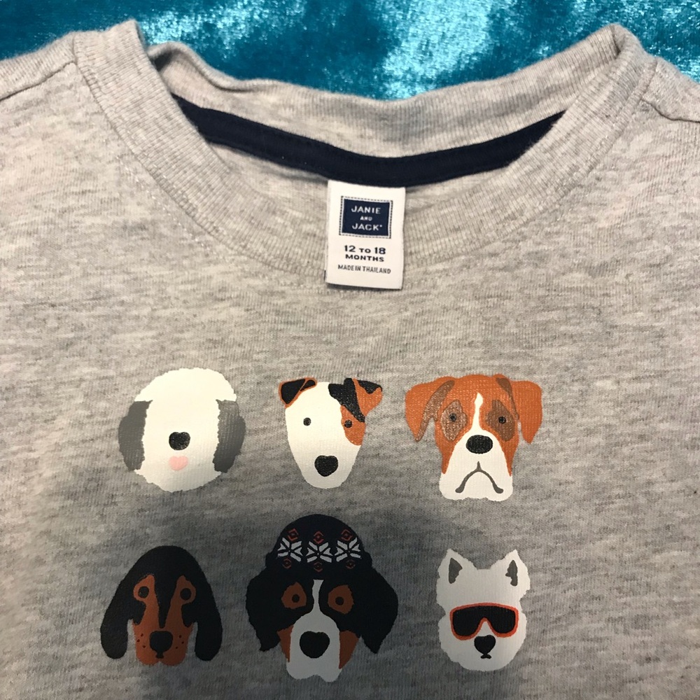 Janie and Jack long sleeve tee